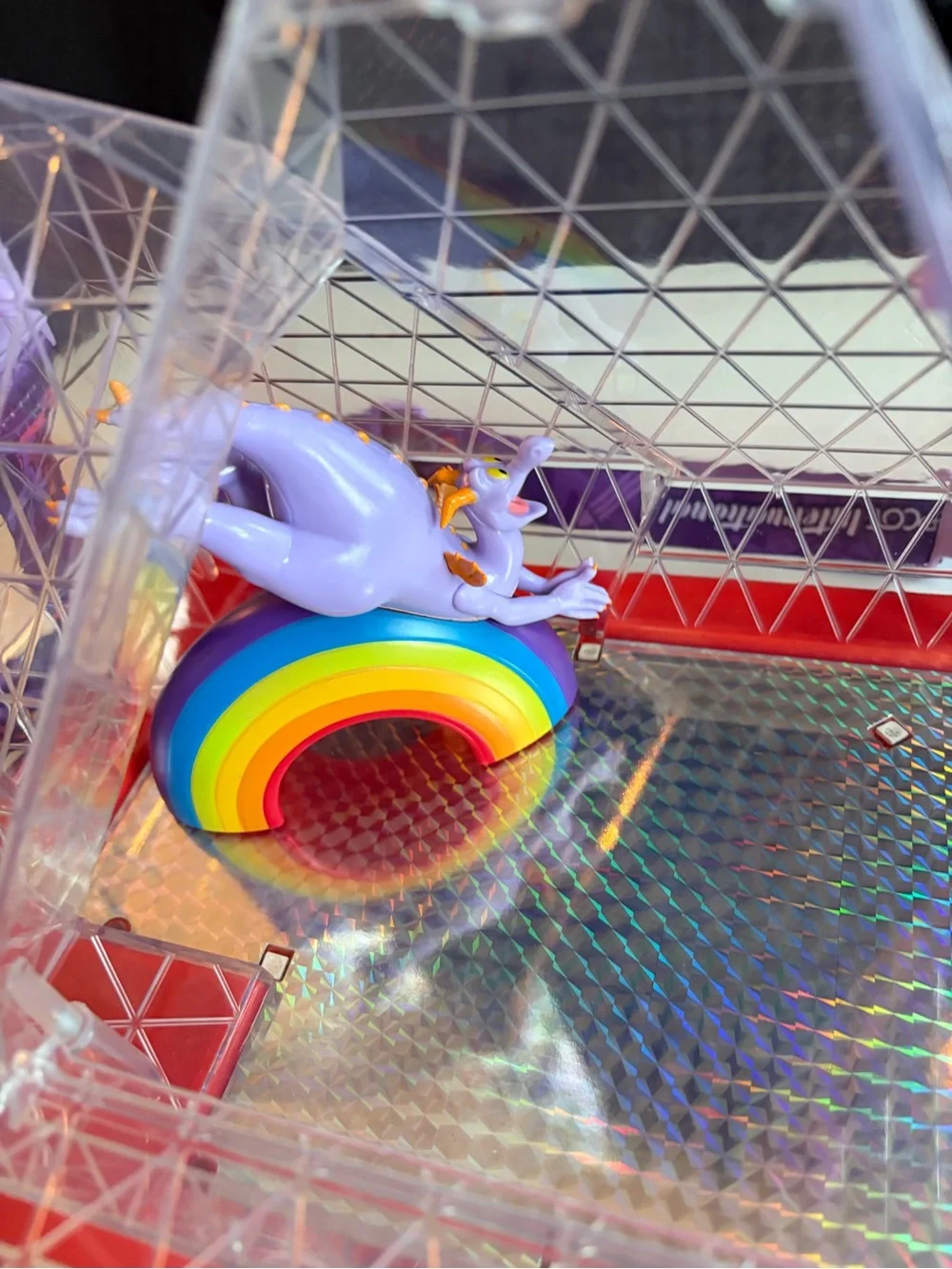 Figment Rainbow Vinyl Epcot popcorn bucket